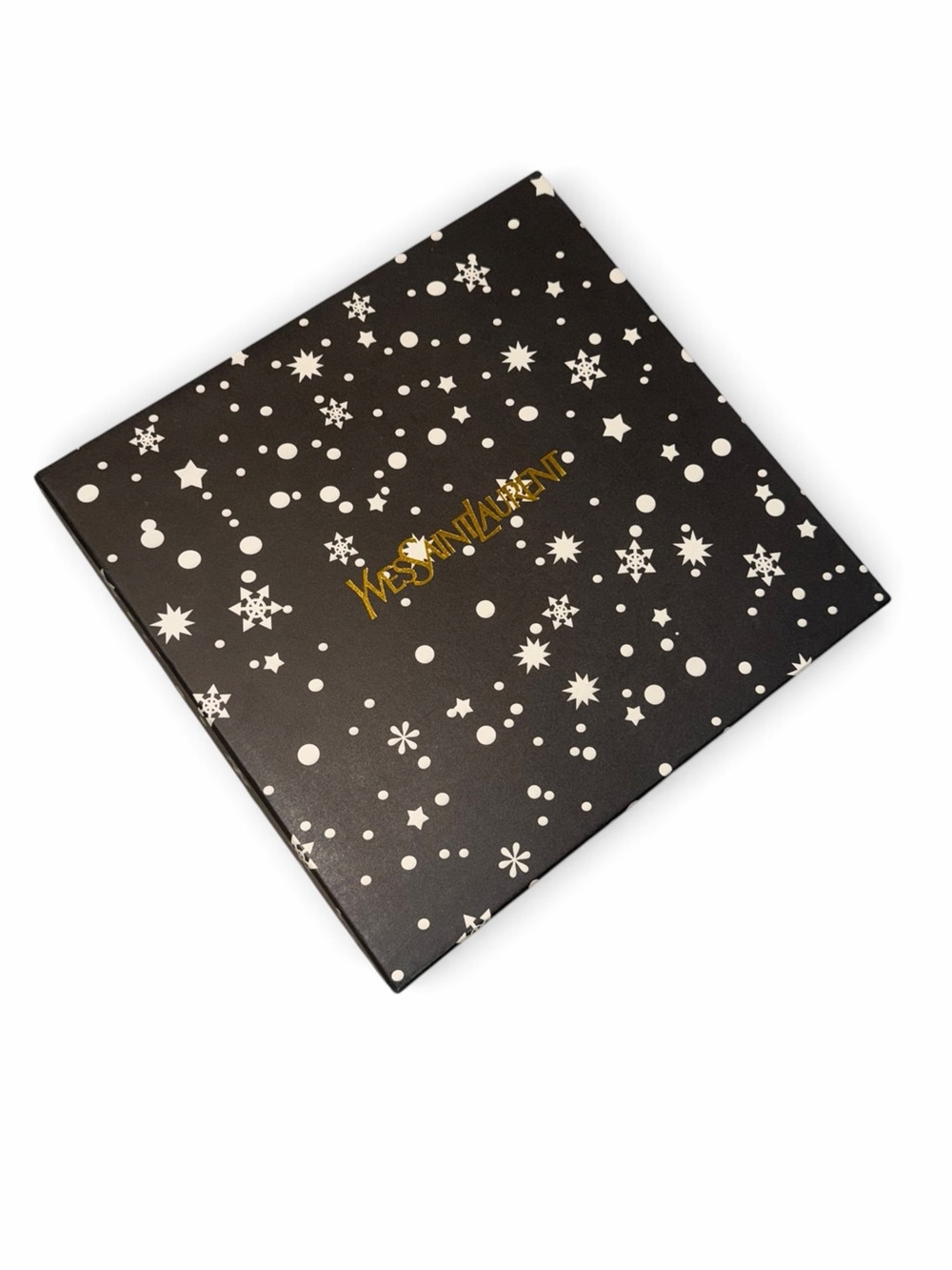 Yves Saint Laurent Black & White Star Print Gift Box
